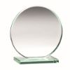 Picture of Jade Glass Round Plaque (10mm Thick) - 6.25in