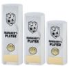 Picture of White Plastic Filled Column Football Managers Player (1in Cen) - 6in