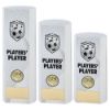 Picture of White Plastic Filled Column Football Players Player (1in Cen) - 7in