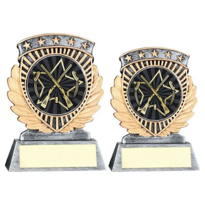 Picture of Pew~gold 5 Star Holder With Vinyl Shooting Insert & Plate