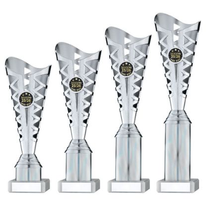 Picture of Silver Plastic Titan Cup Assembled On Marble (1in Cen)