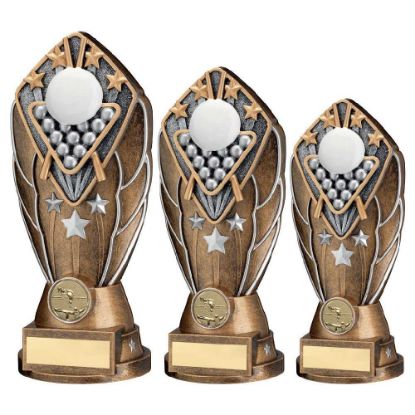 Picture of Bz~silv Diamond Column + Snooker Disc & Plate (1in Cen)