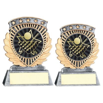 Picture of Pew~gold 5 Star Holder With Vinyl Pool~snooker Insert & Plate