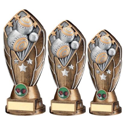 Picture of Bz~silv Diamond Column + Lawn Bowls Disc & Plate (1in Cen)