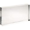 Picture of Clear Glass Rectangle Block In Box (32mm Thick) - 3.25 X 6.75in