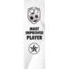 Picture of Football Most Improved Player Clear Printed Rectangle - 6 X 2.25in (Fits Fp25a)