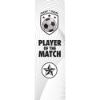 Picture of Football Player Of The Match Clear Printed Rectangle - 6 X 2.25in (Fits Fp25a)