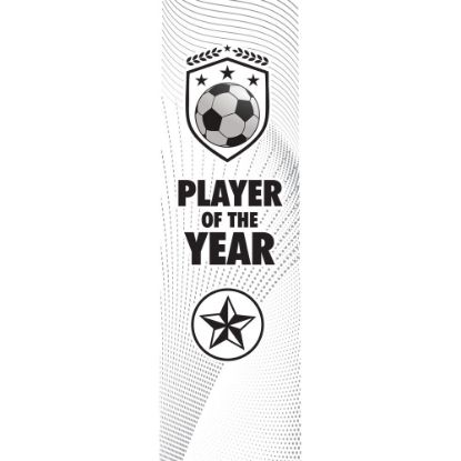 Picture of Football Player Of The Year Clear Printed Rectangle For Fp25