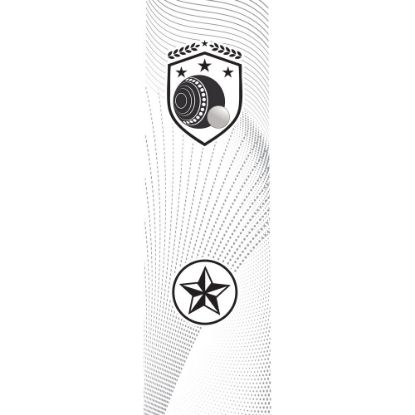 Picture of Lawn Bowls Clear Printed Rectangle For Fp25