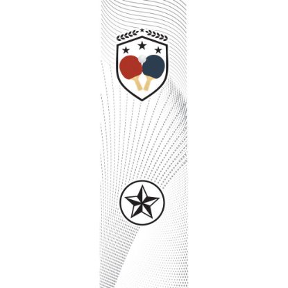 Picture of Table Tennis Clear Printed Rectangle For Fp25