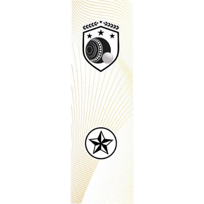 Picture of Lawn Bowls Clear Printed Rectangle For Fp35