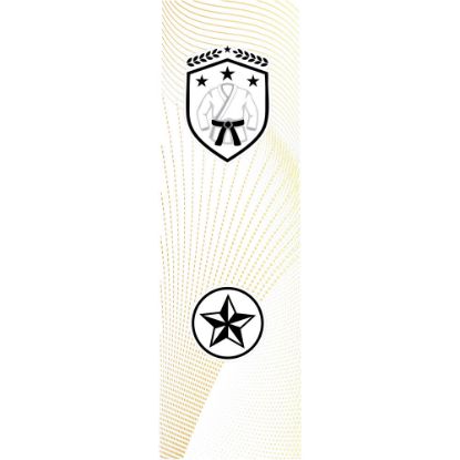 Picture of Martial Arts Clear Printed Rectangle For Fp35