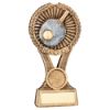 Picture of Brz|gold|pew Table Tennis Round Wreath On V Riser (1in Cen) - 6in