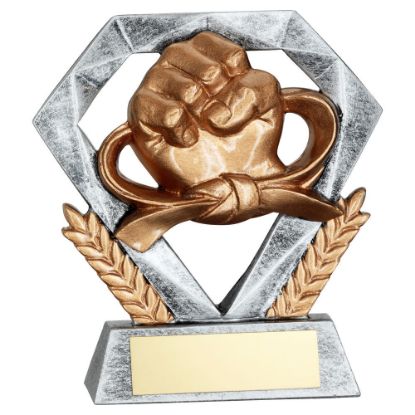 Picture of Pew~gold Martial Arts Mini Diamond With Plate