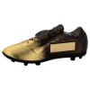 Picture of Filled Plastic Footballl Boot In Gold|black With Plate (1" Cen) - 6.75 X 2.75in