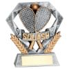 Picture of Pew|gold Squash Mini Diamond With Plate - 4in