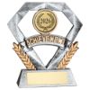 Picture of Pew|gold Achievement Mini Diamond With Plate (1in Cen) - 4in