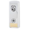 Picture of White Plastic Filled Column Football (1in Cen) - 6in
