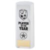 Picture of White Plastic Filled Column Football Player Of The Year (1in Cen) - 8.25in