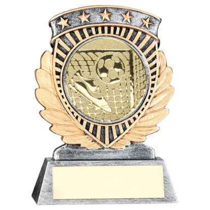 Picture of Pew~gold 5 Star Holder With Football Insert & Plate