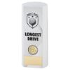 Picture of White Plastic Filled Column Golf Longest Drive (1in Cen) - 7in