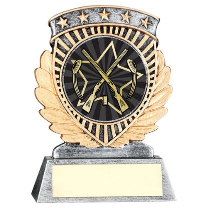 Picture of Pew~gold 5 Star Holder With Vinyl Shooting Insert & Plate