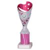 Picture of Pink|silver Plastic Sabre Cup Assembled On Marble (1in Cen) - 11in