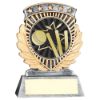 Picture of Pew|gold 5 Star Holder With Vinyl Cricket Insert & Plate - 3.75in